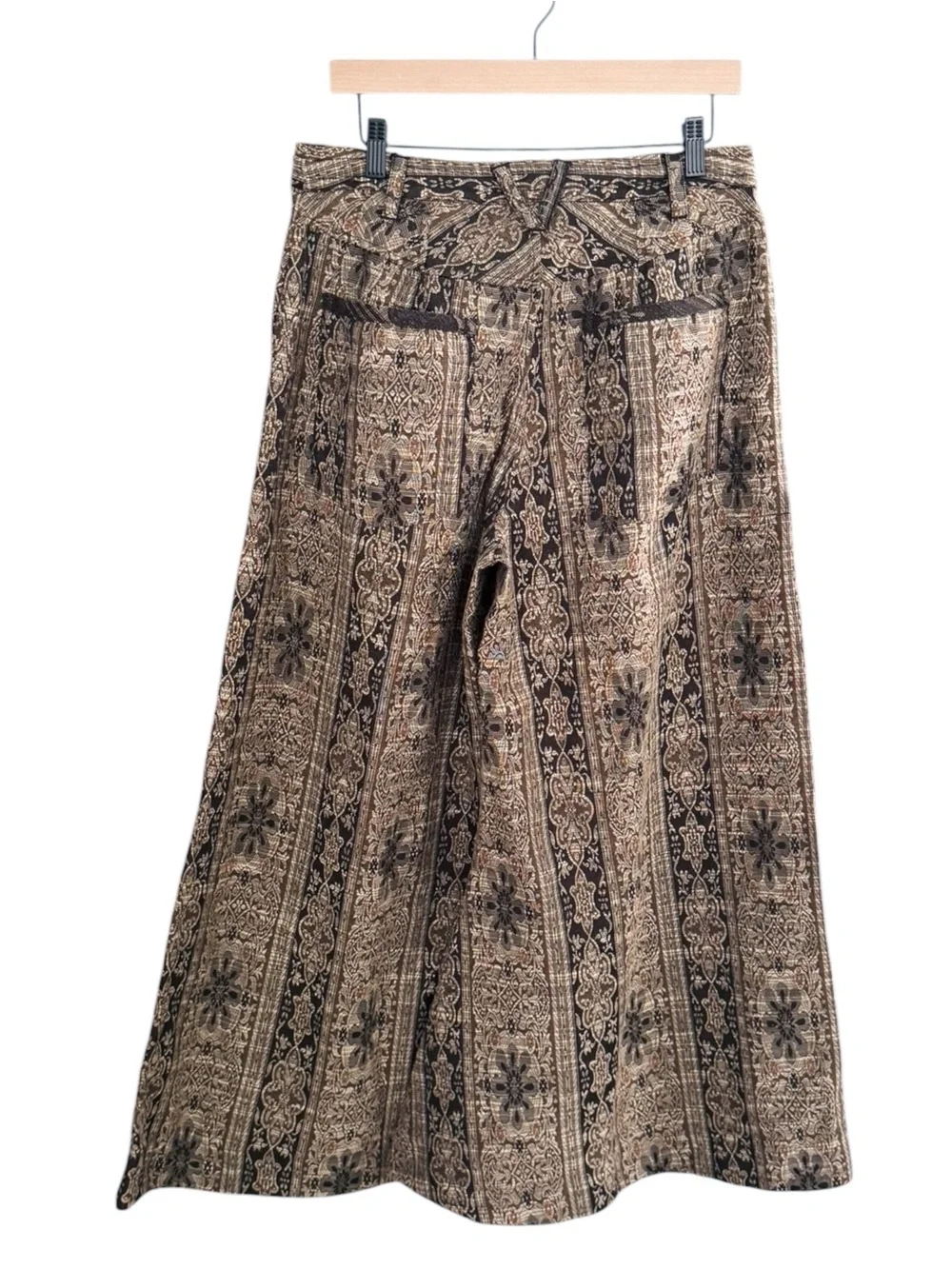 Free People Dahlia Wide Leg Pants in Original Combo | 10 NWT